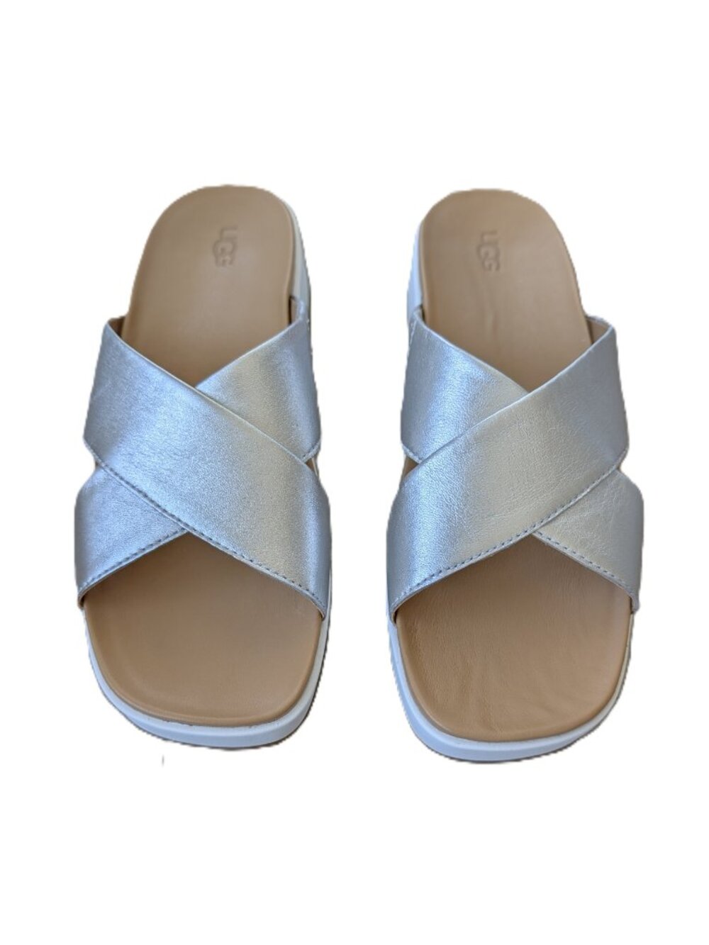 UGG Emily Criss-Cross Slide Sandals | Size 10 | New With Box